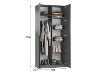 Шкаф распашной Лорена Пакс