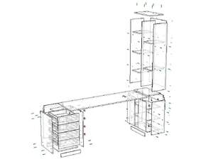 Компьютерный стол Дилар 8