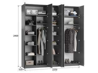 Шкаф распашной Лорена Пакс 10