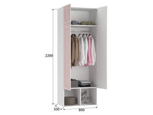 Шкаф распашной Скарлет 3