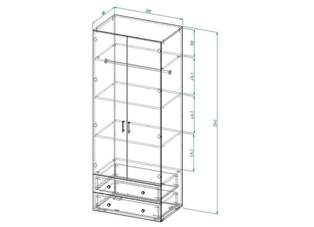 Шкаф распашной МНР 3