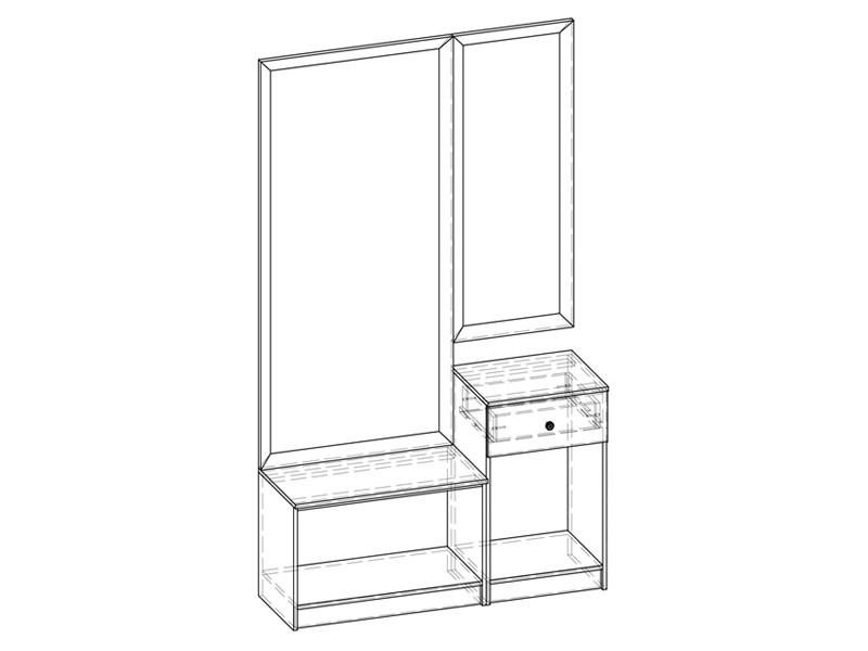 Прихожая грация 2 стендмебель схема сборки