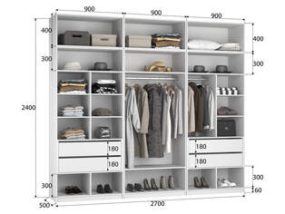 Шкаф распашной Тайлер 6