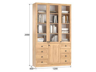 Книжный шкаф Ньютон 3.8