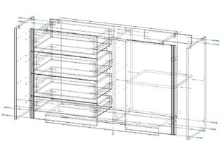 Комод Санторини 3