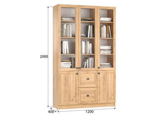 Книжный шкаф Ньютон 3.4