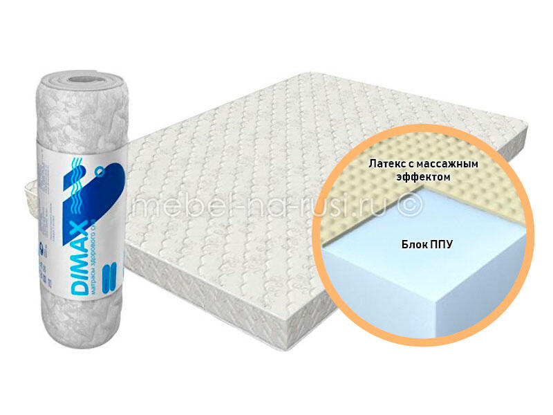 Матрас Dimax Практик Чип Ролл 18 Массаж