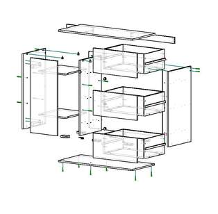 Комод Монс 2