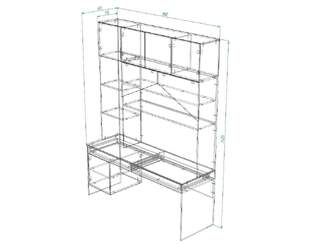 Компьютерный стол Дилар 12