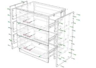 Комод Амели