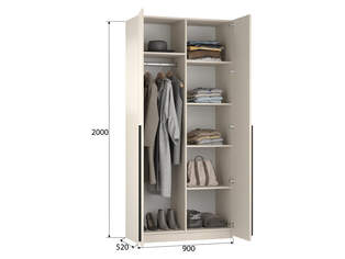 Шкаф распашной Лорена Пакс