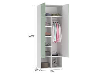 Шкаф распашной Скарлет 4