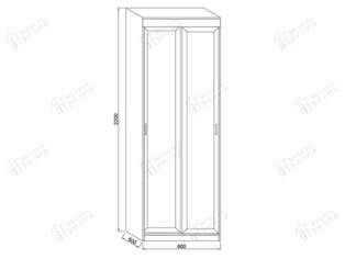 Сакура 22 шкаф купе