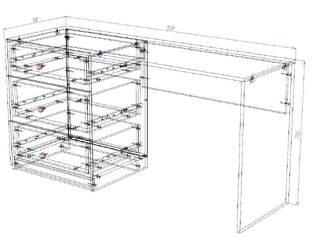 Компьютерный стол Скарлет