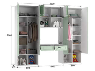 Стенка Скарлет