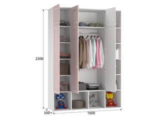 Шкаф распашной Скарлет