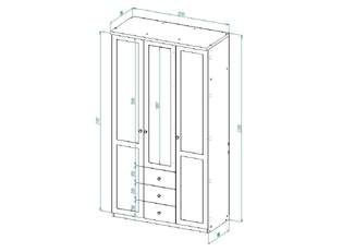 Шкаф распашной Софти 8
