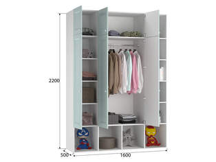 Шкаф распашной Скарлет