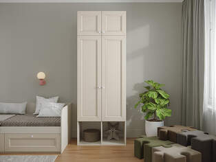 Шкаф распашной Скарлет 4