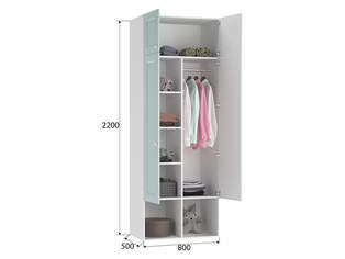 Шкаф распашной Скарлет 4