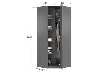 Шкаф угловой Лорена Пакс