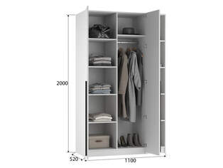 Шкаф распашной Лорена Пакс 14