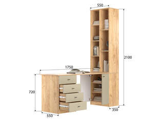 Компьютерный стол Дилар 8