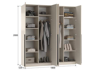 Шкаф распашной Лорена Пакс 5