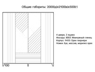 Шкаф распашной Сканди 15