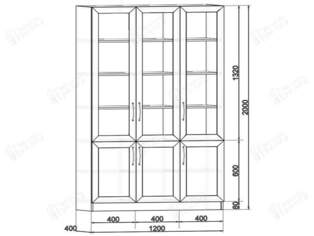 Книжный шкаф  Библиограф 3.3