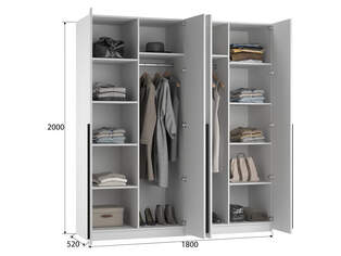 Шкаф распашной Лорена Пакс 5