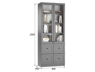 Книжный шкаф Ньютон 2.4