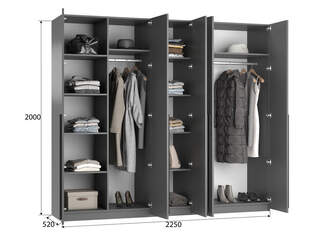 Шкаф распашной Лорена Пакс 9