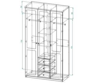 Шкаф распашной Софти 7