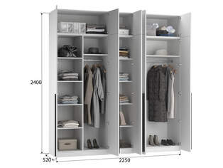 Шкаф распашной Лорена Пакс 10